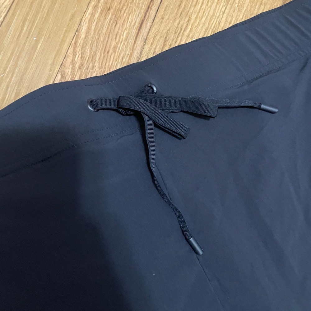 Eddie Bauer Women 2XL Tall Black Pull On Hiking Jogger Pants Stretch Lightweight - Picture 3 of 7